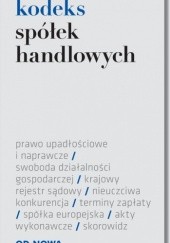 Okładka książki Kodeks spółek handlowych Lech Krzyżanowski (historyk)