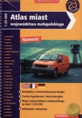 Okładka książki Atlas miast województwa małopolskiego 1:20000 