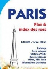 Okładka książki Paris. Plan miasta. 1:10 000 Michelin 