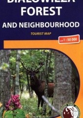 Okładka książki Białowieża forest and neighbourhood. Mapa turystyczna. 1: 50 000. Compass 