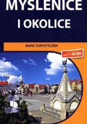 Okładka książki Myślenice i okolice. Mapa turystyczna. 1 : 40 000. Compass 
