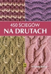 Okładka książki 450 ściegów na drutach 