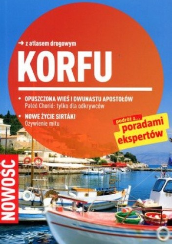 Okładka książki Korfu. Przewodnik Marco Polo z atlasem drogowym Klaus Botig