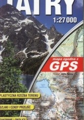 Okładka książki Tatry. Mapa turystyczna. Laminowana. GPS. 1:27000 ExpressMap
