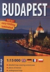 Okładka książki Budapest. Pocket map. 1:15 000 ExpressMap 