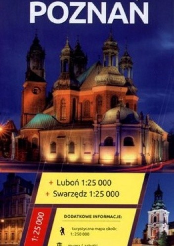 Okładka książki Poznań. Plan miasta. 1:25 000 