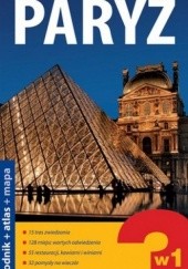 Okładka książki Paryż. Przewodnik + atlas + mapa 