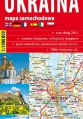 Okładka książki Ukraina. Mapa samochodowa . 1:1 000 000 ExpressMap