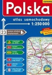 Okładka książki Polska. Atlas samochodowy. 1:250 000 ExpressMap 