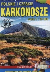 Okładka książki Polskie i czeskie Karkonosze. Mapa turystyczna. 1:25 000 Studio Plan 