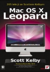 Okładka książki Mac OS X Leopard. 205 lekcji ze Scottem Kelbym Scott Kelby