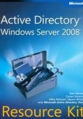 Okładka książki Active Directory Windows Server 2008 z płytą CD Kezema Conan, Mulcare Mike, Reimer Stan