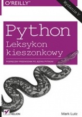 Okładka książki Python. Leksykon kieszonkowy. Wydanie V