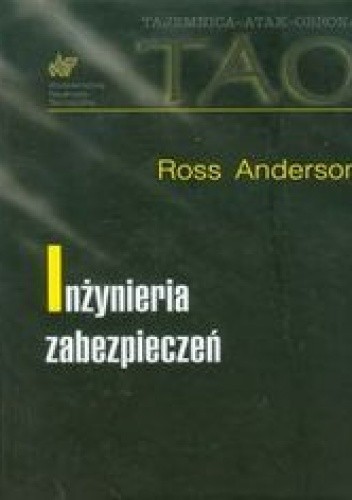 Okładka książki Inżynieria zabezpieczeń Ross Andersen