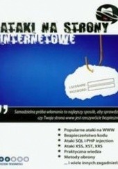 Okładka książki Ataki na strony internetowe z płytą CD
