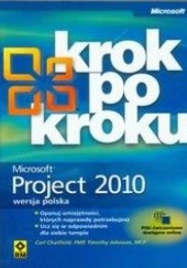Okładka książki Microsoft Project 2010 krok po kroku 