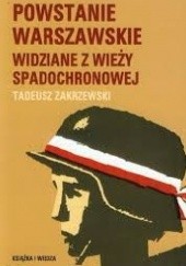 Okładka książki Powstanie warszawskie widziane z wieży spadochronowej
