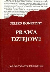 Okładka książki Prawa dziejowe Feliks Koneczny