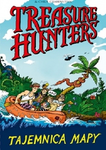 Okładki książek z cyklu Treasure Hunters