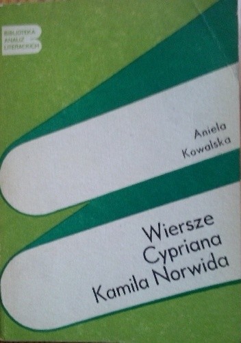 Okładka książki Wiersze Cypriana Kamila Norwida