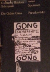 Okładka książki Die grüne Gans Konstanty Ildefons Gałczyński