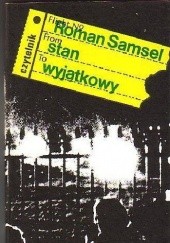 Okładka książki Stan wyjątkowy Roman Samsel