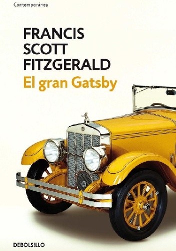 Okładka książki El gran Gatsby F. Scott Fitzgerald