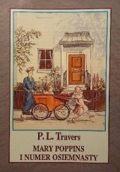 Okładka książki Mary Poppins i numer osiemnasty Pamela Lyndon Travers