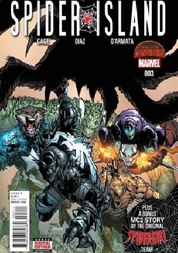 Okładka książki Spider-Island #3 - Part Three: Goblin Knight in Shining Armor/The Enemy Within! Sal Buscema, Tom DeFalco, Paco Diaz, Ron Frenz, Christos Gage