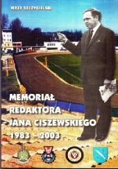 Okładka książki Memoriał Redaktora Jana Ciszewskiego Jerzy Szczygielski