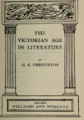 Okładka książki The Victorian Age in Literature