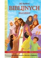 Okładka książki 365 historii biblijnych dla dzieci
