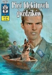 Okładka książki Pięć błękitnych goździków Władysław Krupka, Zbigniew Sobala