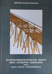 Okładka książki Wczesnośredniowieczne mosty przy Ostrowie Lednickim, t. I. Mosty traktu gnieźnieńskiego