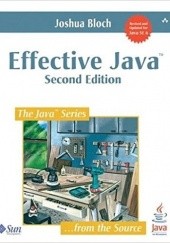 Okładka książki Effective Java Joshua Bloch