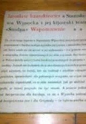 Okładka książki Stanisława Wysocka i jej kijowski teatr "Studya"