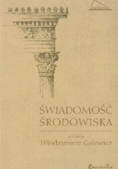 Okładka książki Świadomość środowiska Włodzimierz Galewicz