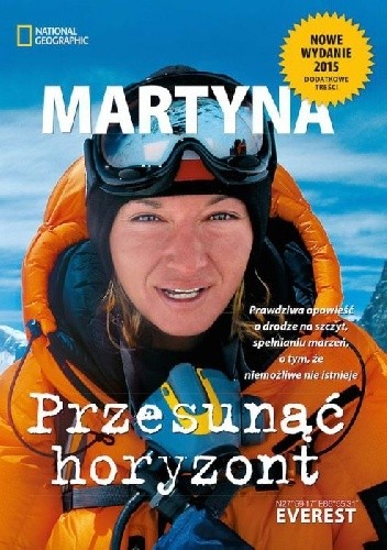 Okładka książki Przesunąć horyzont Martyna Wojciechowska