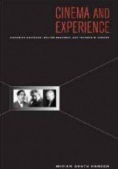 Okładka książki Cinema and Experience Miriam Bratu Hansen