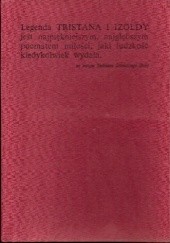 Okładka książki Dzieje Tristana i Izoldy Joseph Bédier