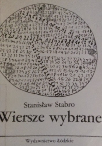 Okładka książki Wiersze wybrane Stanisław Stabro