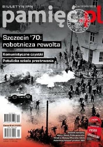 Okładka książki Pamięć.pl nr 12 (45) / 2015 Instytut Pamięci Narodowej (IPN)