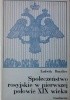 Okładka książki Społeczeństwo rosyjskie w pierwszej połowie XIX wieku Ludwik Bazylow