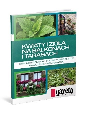 Okładki książek z serii Poradnik ogrodnika