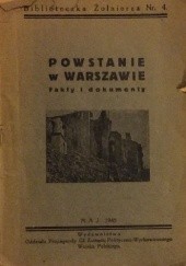 Okładka książki Powstanie w Warszawie. Fakty i dokumenty 