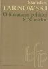 Okładka książki O literaturze polskiej XIX wieku Stanisław Tarnowski