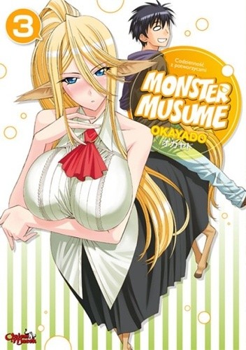 Okładki książek z cyklu Monster Musume