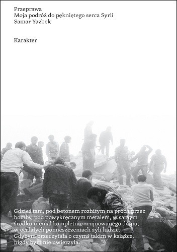 Okładka książki Przeprawa. Moja podróż do pękniętego serca Syrii Samar Yazbek