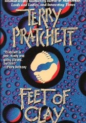Okładka książki Feet of Clay Terry Pratchett