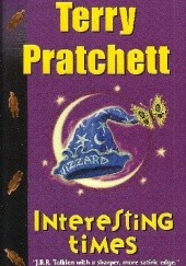 Okładka książki Interesting Times Terry Pratchett